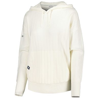 Women's Levelwear White New York Yankees Dream Icon Tab Pullover Hoodie