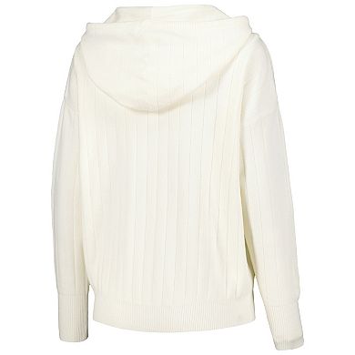 Women's Levelwear White New York Yankees Dream Icon Tab Pullover Hoodie