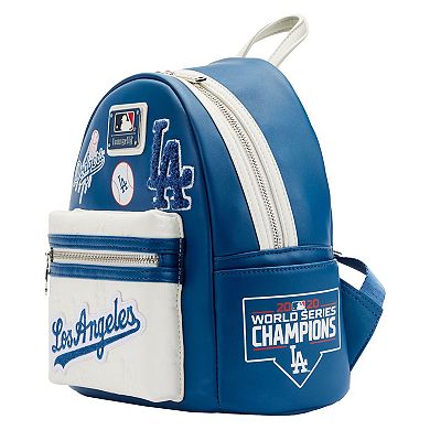 Loungefly Los Angeles Dodgers Patches Mini Backpack