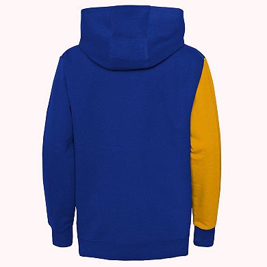 Youth Gold/Blue St. Louis Blues Unrivaled Pullover Hoodie