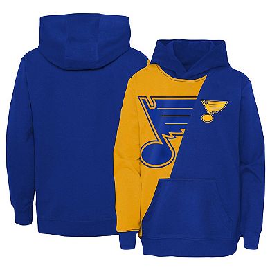 Youth Gold/Blue St. Louis Blues Unrivaled Pullover Hoodie