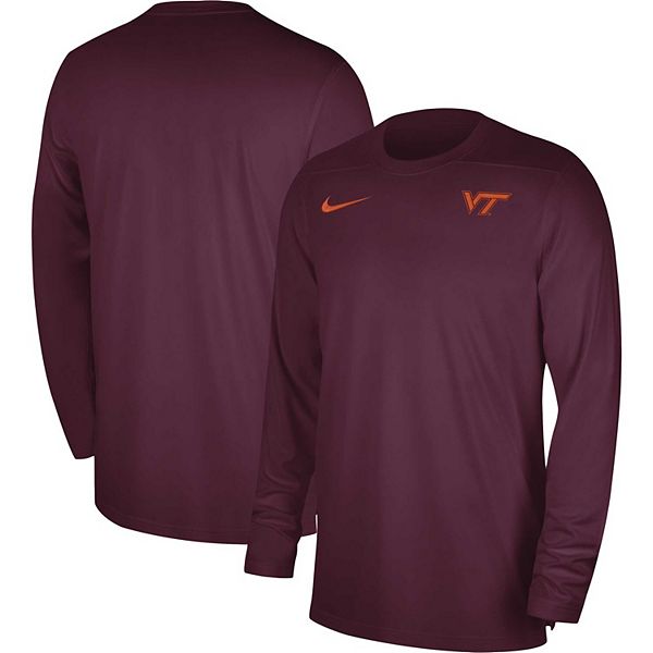 Men's Nike Maroon Virginia Tech Hokies 2023 Sideline Coaches Long