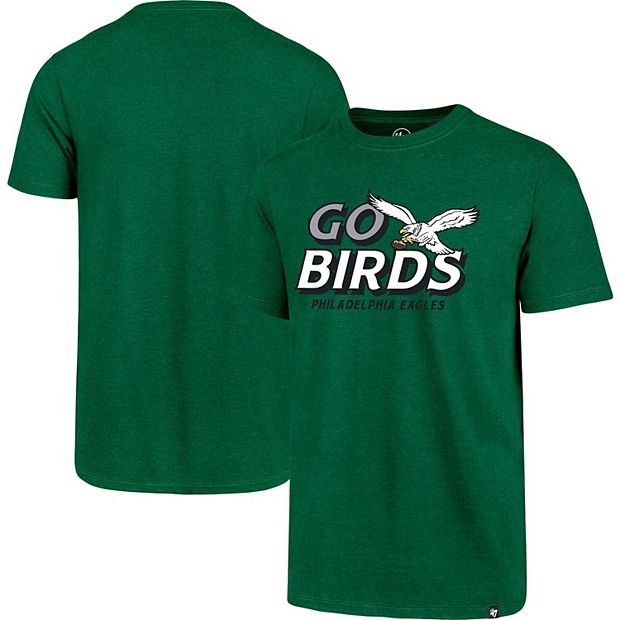 Mens Philadelphia Eagles Kelly Green Wind Shirt Long sleeve Shirt
