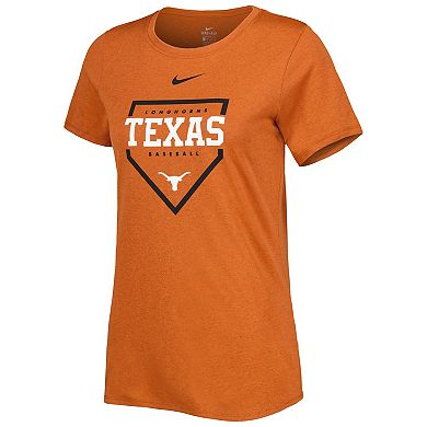Men's Nike Texas Orange Texas Longhorns Baseball Home Plate Performance T-Shirt