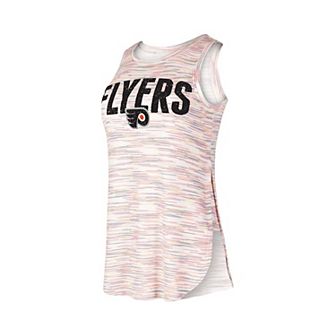 Women's Concepts Sport Philadelphia Flyers Sunray Multicolor Tri-Blend Tank Top