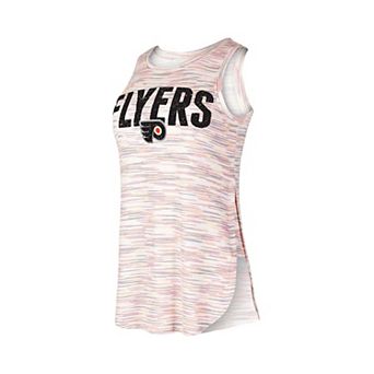 Women's Concepts Sport Philadelphia Flyers Sunray Multicolor Tri-Blend Tank Top