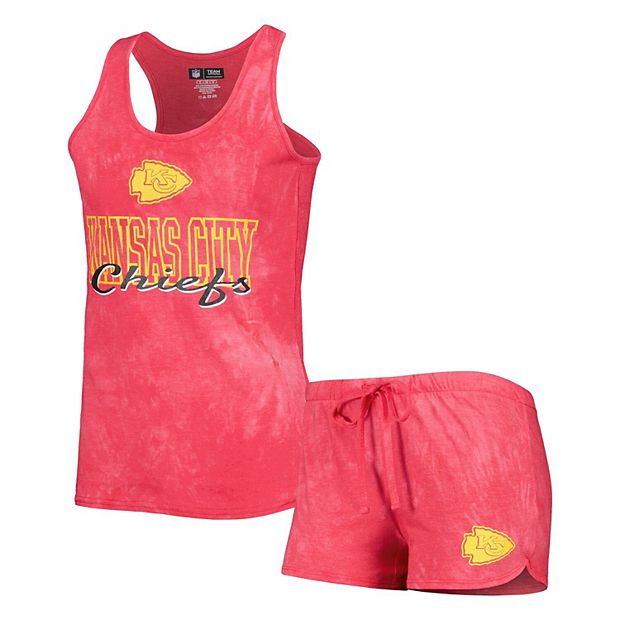 Concepts Sport Women's Kansas City Chiefs Red Nightshirt