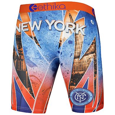 Men's Ethika Orange New York City FC Micromesh Boxer Briefs