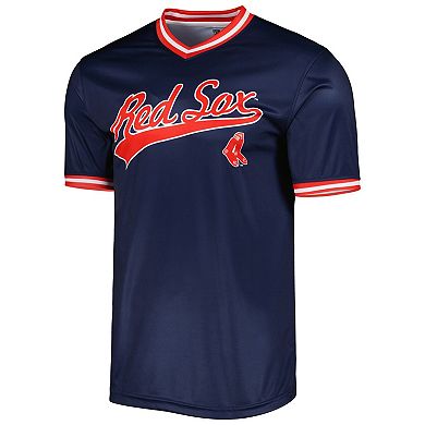 Men's Stitches Navy Boston Red Sox Cooperstown Collection Team Jersey