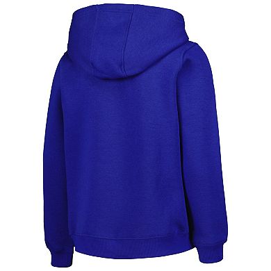 Youth Royal Toronto Blue Jays Team Primary Logo Pullover Hoodie