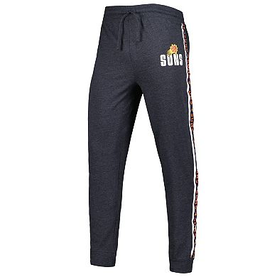 Men's Concepts Sport Charcoal Phoenix Suns Team Stripe Jogger Pants
