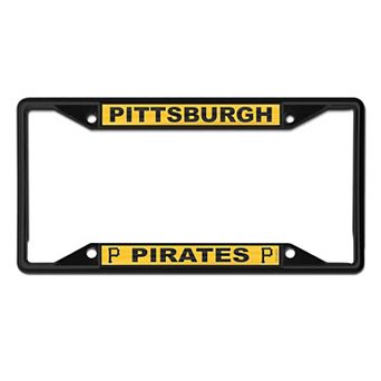 WinCraft Pittsburgh Pirates Chrome Color License Plate Frame