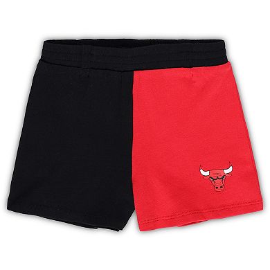 Toddler Black/Gray Chicago Bulls Super Star T-Shirt & Shorts Set