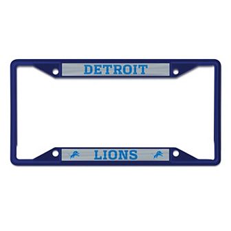 WinCraft Detroit Lions Chrome Color License Plate Frame