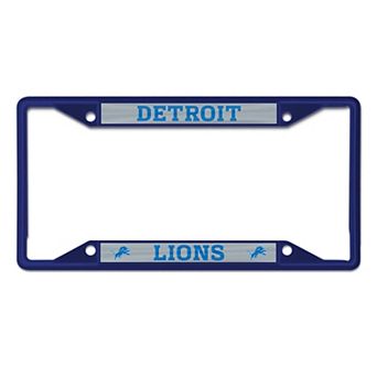 WinCraft Detroit Lions Chrome Color License Plate Frame