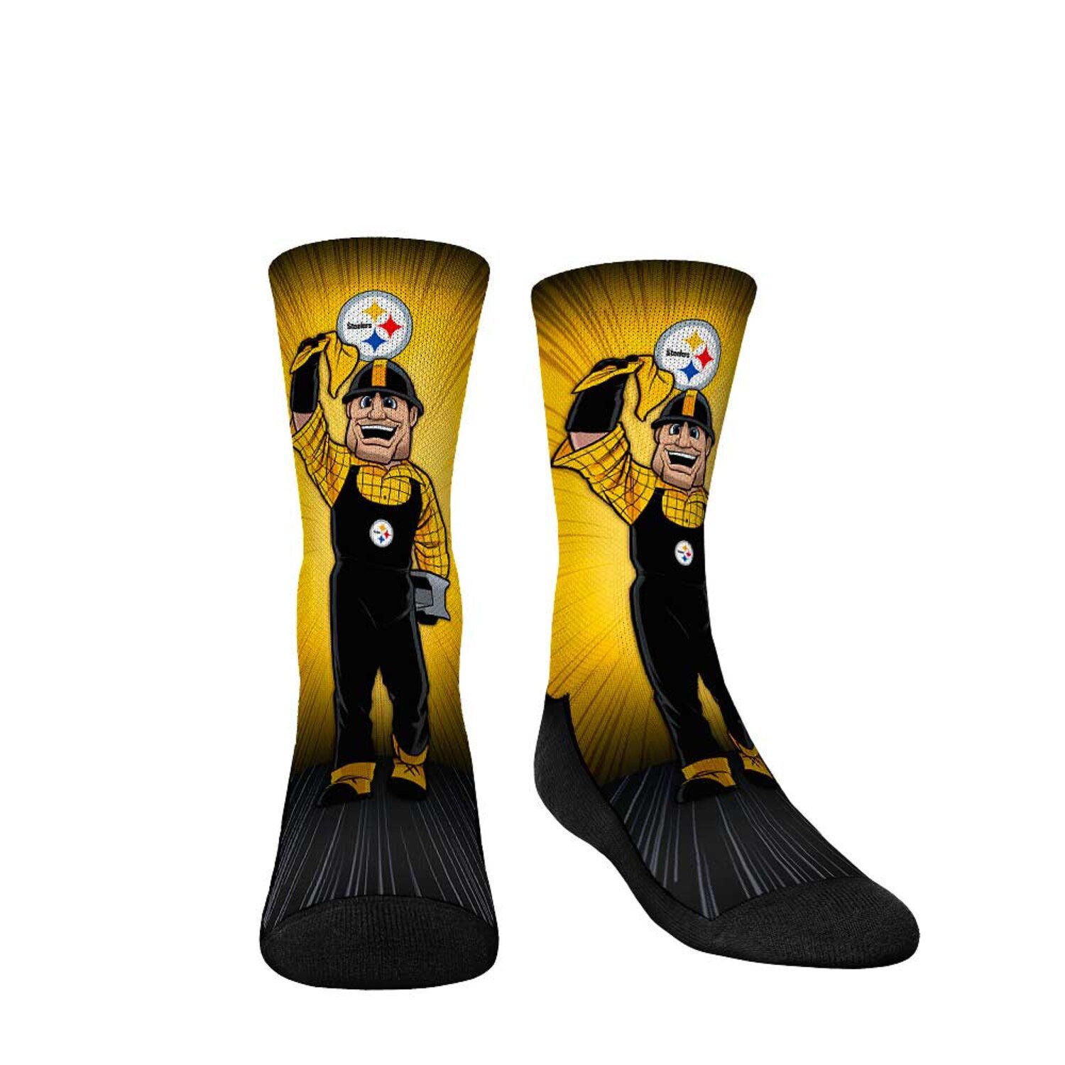 Rock 'Em Men's and Women's Socks Pittsburgh Steelers St. Patty's