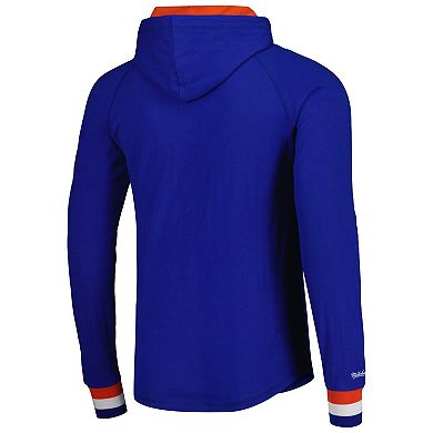 Men's Mitchell & Ness Royal Florida Gators Legendary Raglan Pullover Hoodie