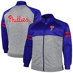 Philadelphia Phillies Mitchell & Ness MLB Full Zip Track Jacket - Maroon  (Medium)
