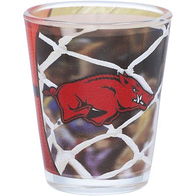 Arkansas Razorbacks 2oz. Basketball Collector Shot Glass