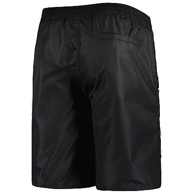 Men's G-III Sports by Carl Banks Black Brooklyn Nets Sea Wind Swim Trunks