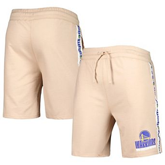 Men's Concepts Sport Tan Golden State Warriors Team Stripe Shorts