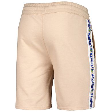 Men's Concepts Sport Tan Golden State Warriors Team Stripe Shorts