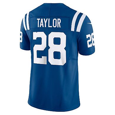 Men's Nike Jonathan Taylor Royal Indianapolis Colts Vapor F.U.S.E. Limited Jersey