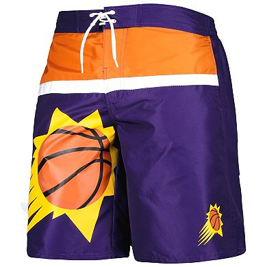 Men's G-III Sports by Carl Banks Purple Phoenix Suns Sea Wind Swim Trunks