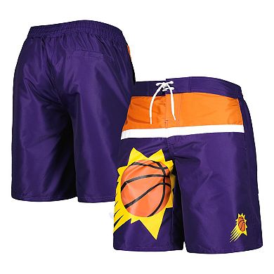 Men's G-III Sports by Carl Banks Purple Phoenix Suns Sea Wind Swim Trunks