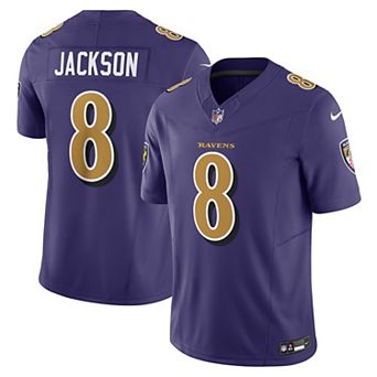 Men's Nike Lamar Jackson Purple Baltimore Ravens Vapor F.U.S.E. Limited Alternate Jersey