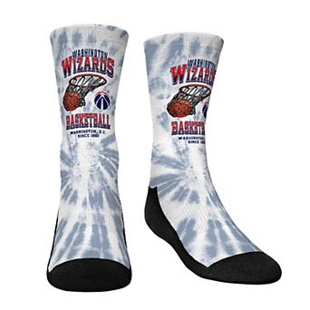 Youth Rock Em Socks Washington Wizards Vintage Hoop Crew Socks