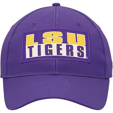 Men's Colosseum Purple LSU Tigers Positraction Snapback Hat