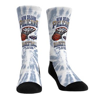 Unisex Rock Em Socks New Orleans Pelicans Vintage Hoop Crew Socks