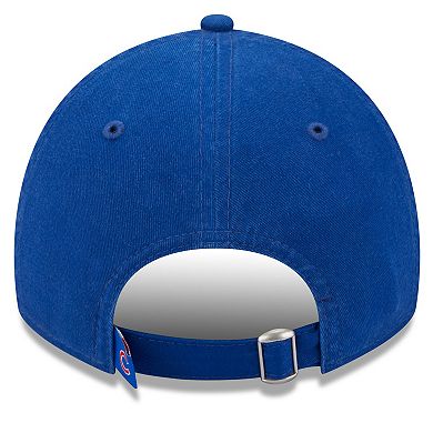 Women's New Era Royal Chicago Cubs Leaves 9TWENTY Adjustable Hat