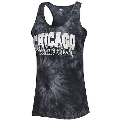 Women's Concepts Sport Charcoal Chicago White Sox Billboard Racerback Tank & Shorts Sleep Set
