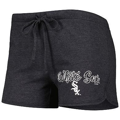 Women's Concepts Sport Charcoal Chicago White Sox Billboard Racerback Tank & Shorts Sleep Set
