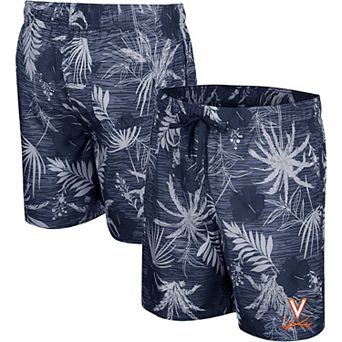 Men's Colosseum Navy Virginia Cavaliers What Else is New Swim Shorts