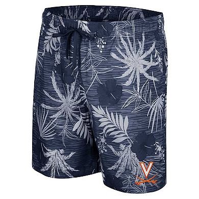Men's Colosseum Navy Virginia Cavaliers What Else is New Swim Shorts