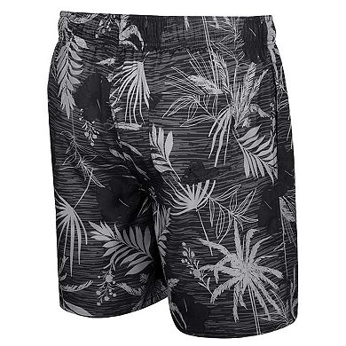 Men's Colosseum Black Army Black Knights What Else is New Swim Shorts