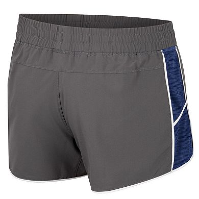 Women's Colosseum Gray Penn State Nittany Lions Pull The Switch Running Shorts
