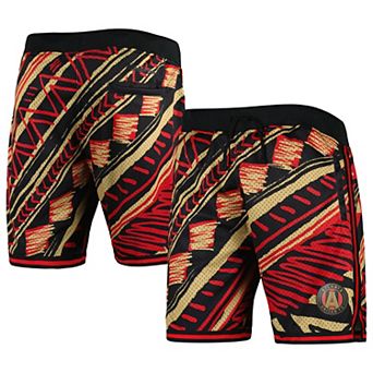 Men's Mitchell & Ness Black Atlanta United FC Tribal Fashion Shorts