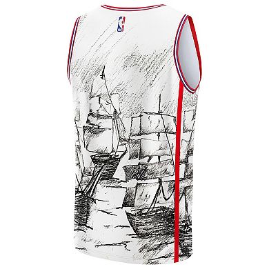 Unisex NBA & KidSuper Studios by Fanatics Gray LA Clippers Hometown Jersey