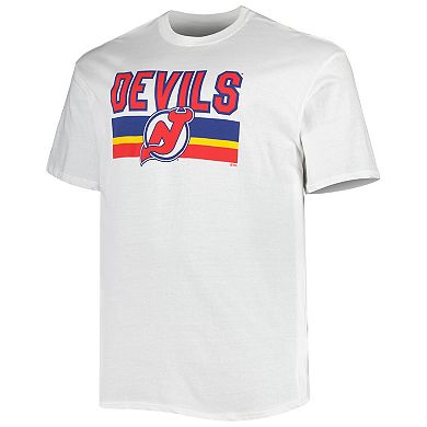 Men's Fanatics Branded White New Jersey Devils Big & Tall Special Edition 2.0 T-Shirt