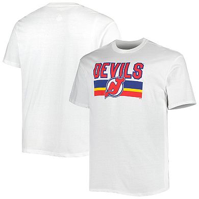 Men's Fanatics Branded White New Jersey Devils Big & Tall Special Edition 2.0 T-Shirt