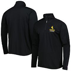 Men's Champion Brown Wyoming Cowboys Stacked Logo