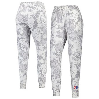 Women's Lusso Gray Philadelphia 76ers Melissa Tri-Blend Jogger Pants