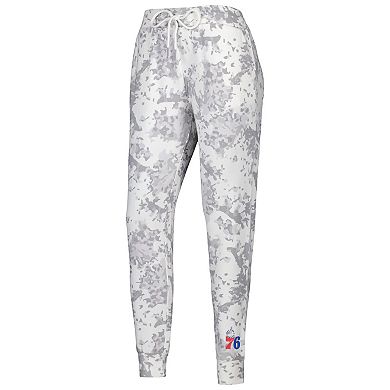 Women's Lusso Gray Philadelphia 76ers Melissa Tri-Blend Jogger Pants