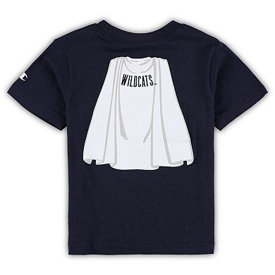 Toddler Champion Navy Villanova Wildcats Super Hero T-Shirt