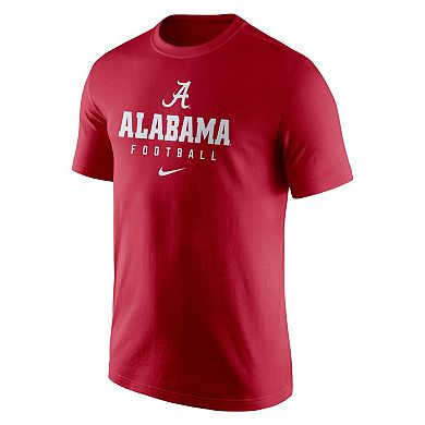 Men's Nike Crimson Alabama Crimson Tide Team Issue Performance T-Shirt