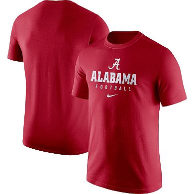 Men's Nike Crimson Alabama Crimson Tide Team Issue Performance T-Shirt